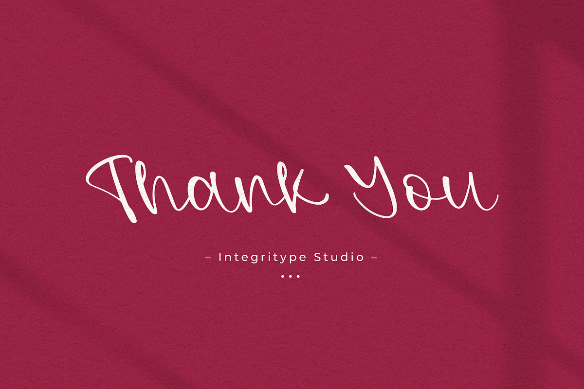 Kristela Conelly, a Script Font by Integritype Studio (Photo 14 of 14)