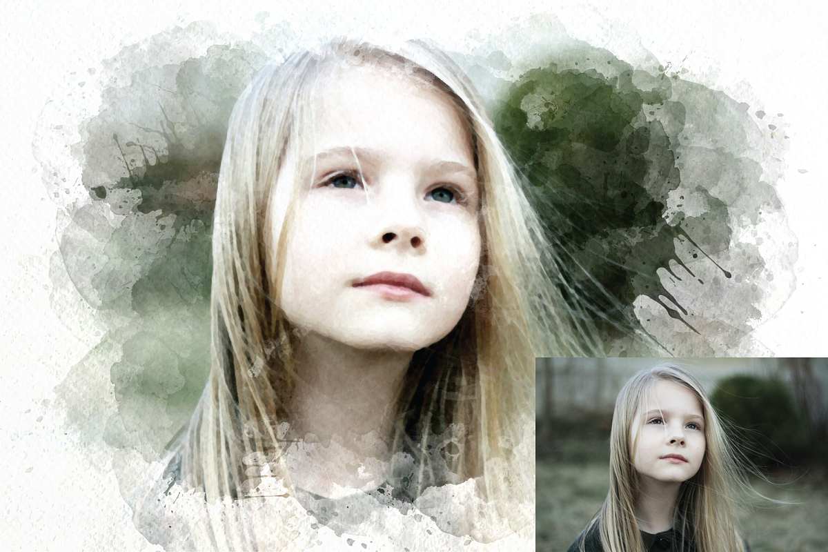 Watercolor Painting Photo Effect, an Action Add-On by infinitygraphics01 (Photo 3 of 5)