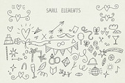 Hand Drawn 186 Wedding elements, an Outline Icon by Sasha Mitkalova (Thumbnail 7 of 10)