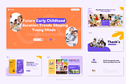 Kids Education PowerPoint, a Presentation Template by Pixslides (Thumbnail 7 of 7)