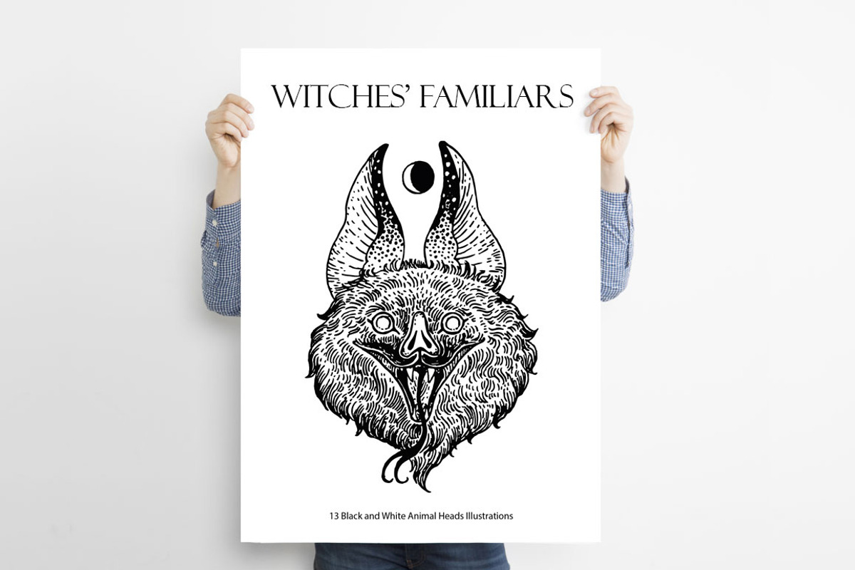 13 Witches' Familiars, an Illustration by Anastasia (Photo 2 of 8)