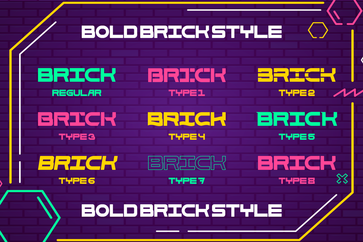 Bold Brick - Logo Font, a Font by PutraCetol Studio (Photo 3 of 12)