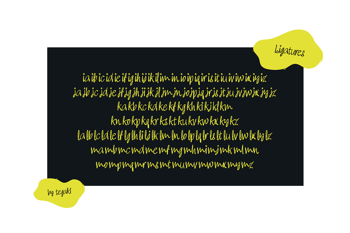 Gestomorp, a Handwritten Font by rudiSasori (Photo 16 of 19)