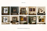 Dark Academia Frame Canva Mockups, a Household Mockup by Matisse Studio (Thumbnail 9 of 10)