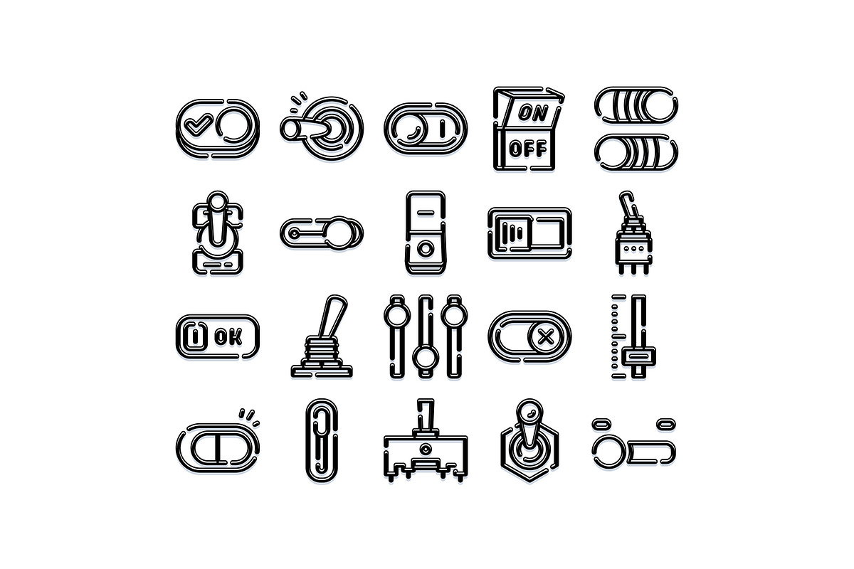 Collection of various ui button and, an Object Graphic by pikepicture (Photo 1 of 3)