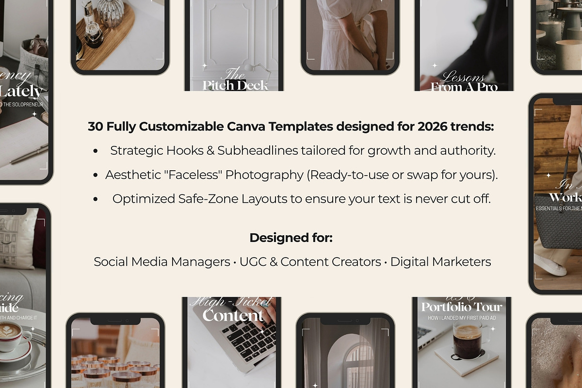 Neutral Instagram Reel Covers, a Social Media Template by Anna Design Studio (Photo 7 of 9)