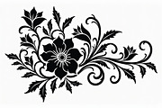 Ornamental Floral Vector Pack, an Illustration by Designer_Momina (Thumbnail 5 of 21)