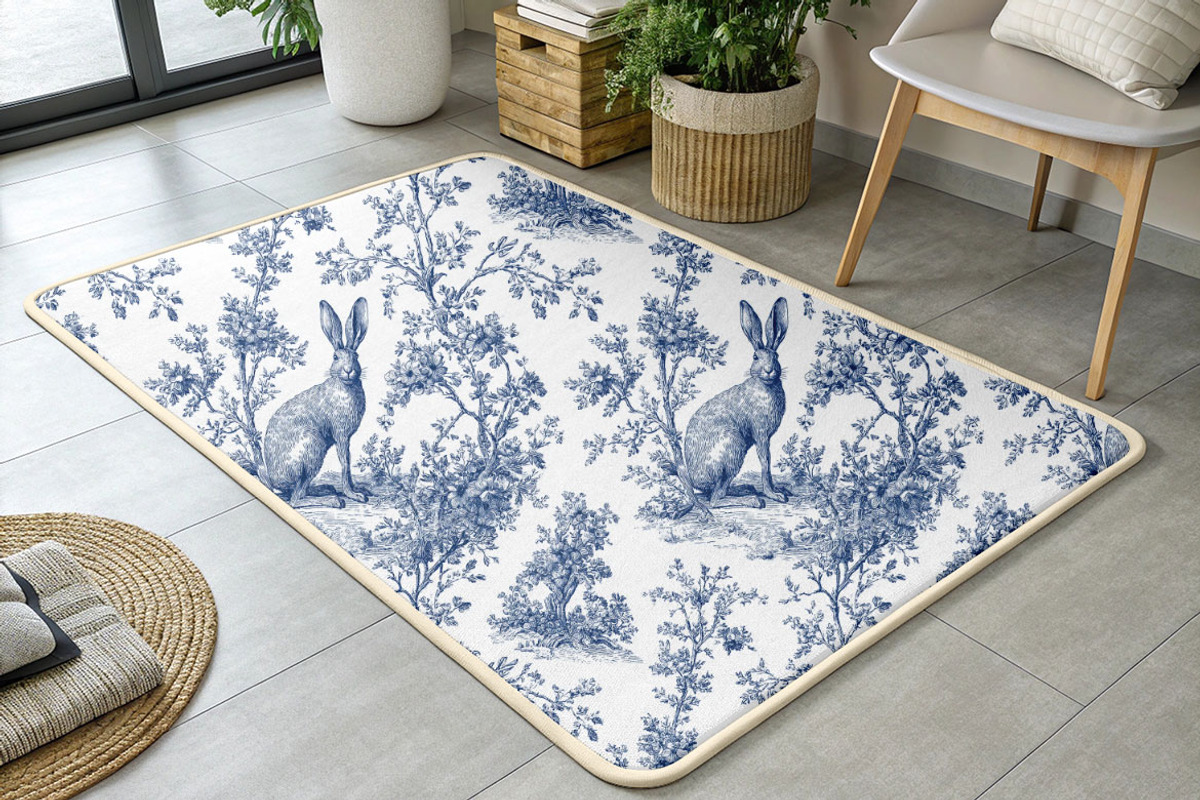 Jackalope Toile Seamless Vector, a Pattern Graphic by one-touch (Photo 7 of 10)