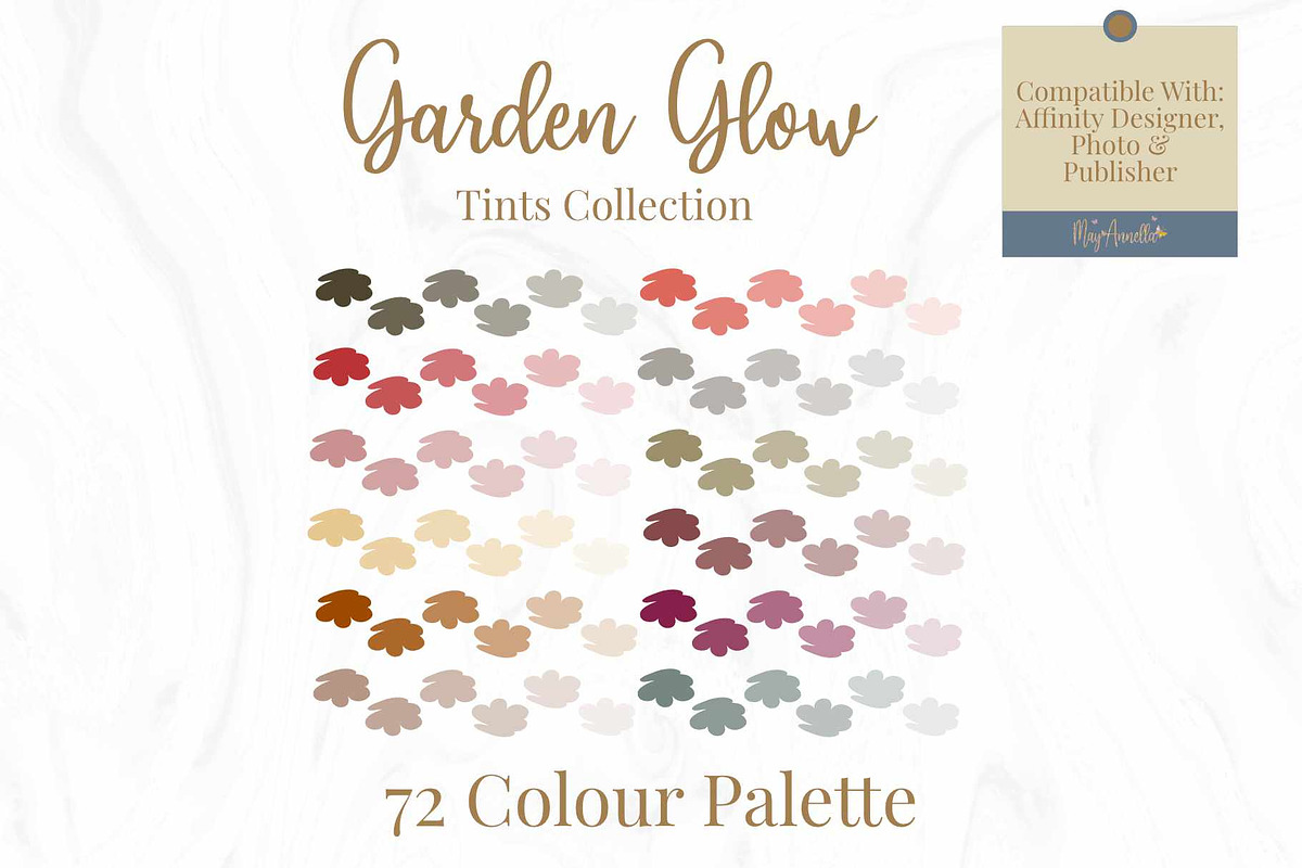 Warm Palette for Affinity Suite, a Palette Add-On by May Annella (Photo 1 of 8)