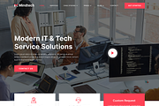 IT Solution Services Elementor Kit, a Landing Page Template by Shasha (Thumbnail 1 of 11)
