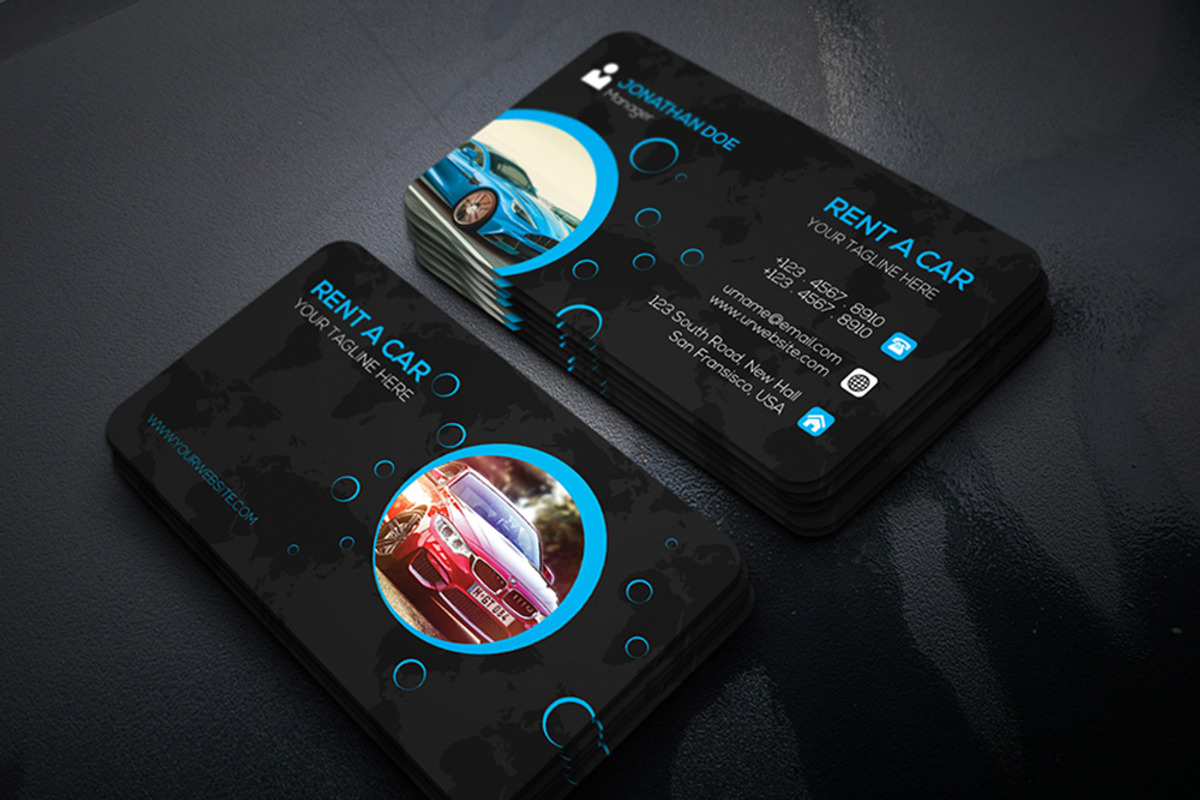 Elegant Creative Business Card-04, a Business Card Template by Shapnochura Design Studio (Photo 3 of 9)