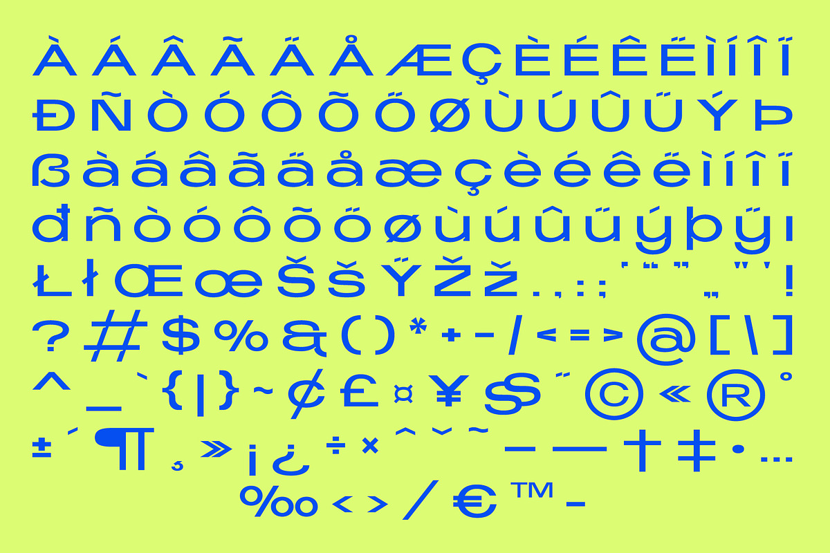 Brokuets – Extended Sans Serif, a Sans Serif Font by Brainwaves.Studio (Photo 5 of 9)