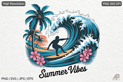 Summer Surfing Sublimation Bundle, a Photo by Actual Pixel (Thumbnail 10 of 13)