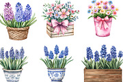 Colorful Flowers Arrangements, an Illustration by Designking (Thumbnail 3 of 5)