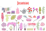 Seasonal Town Creator Bundle -60%OFF, a Decorative Illustration by Alina Sh (Thumbnail 17 of 22)