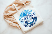 Little Beach Dude Png, an Illustration by Watercolor design (Thumbnail 3 of 3)
