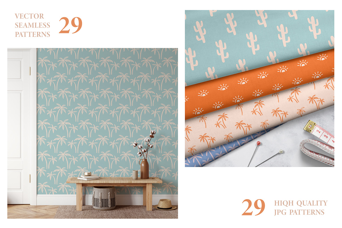 Boho Summer Graphics Bundle - vol 2., a Graphic by Katrinelly (Photo 5 of 15)