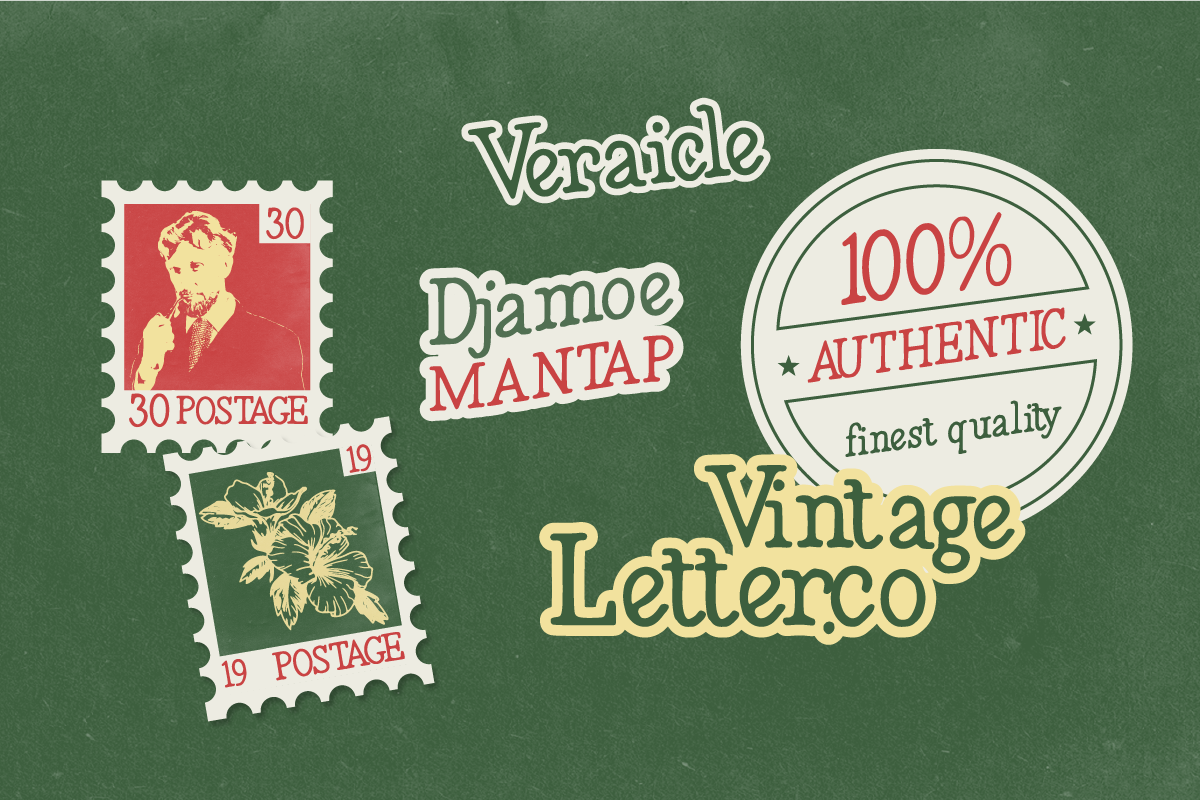 Veraicle - Vintage Rough Serif, a Serif Font by Pandeka Studio (Photo 2 of 9)