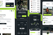Sportly Fittech Web & Mobile UI Kit, an UI Kit Template by dhuhacreative (Thumbnail 2 of 8)
