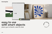 4x5 Floor Leaning Frame Mockup, a Household Mockup by mockupize (Thumbnail 3 of 7)