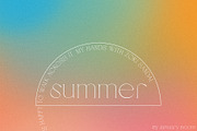 Retro Grainy & Soft Gradient, a Texture Graphic by January Bloom (Thumbnail 6 of 12)