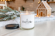 Christmas Gingerbread Candle Mockup, a Product Mockup by TatiMockup (Thumbnail 4 of 5)
