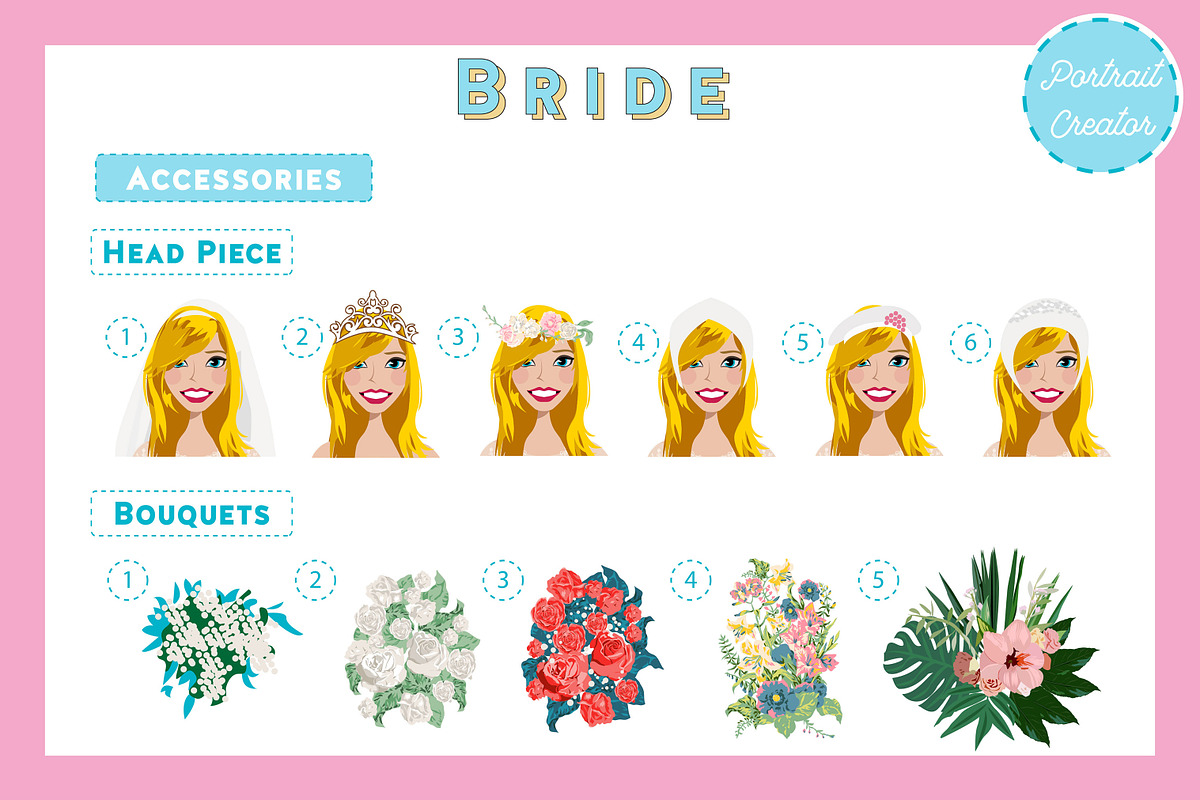 Wedding Portrait Creator, an Illustration by Lauren Lesley Studio (Photo 6 of 37)