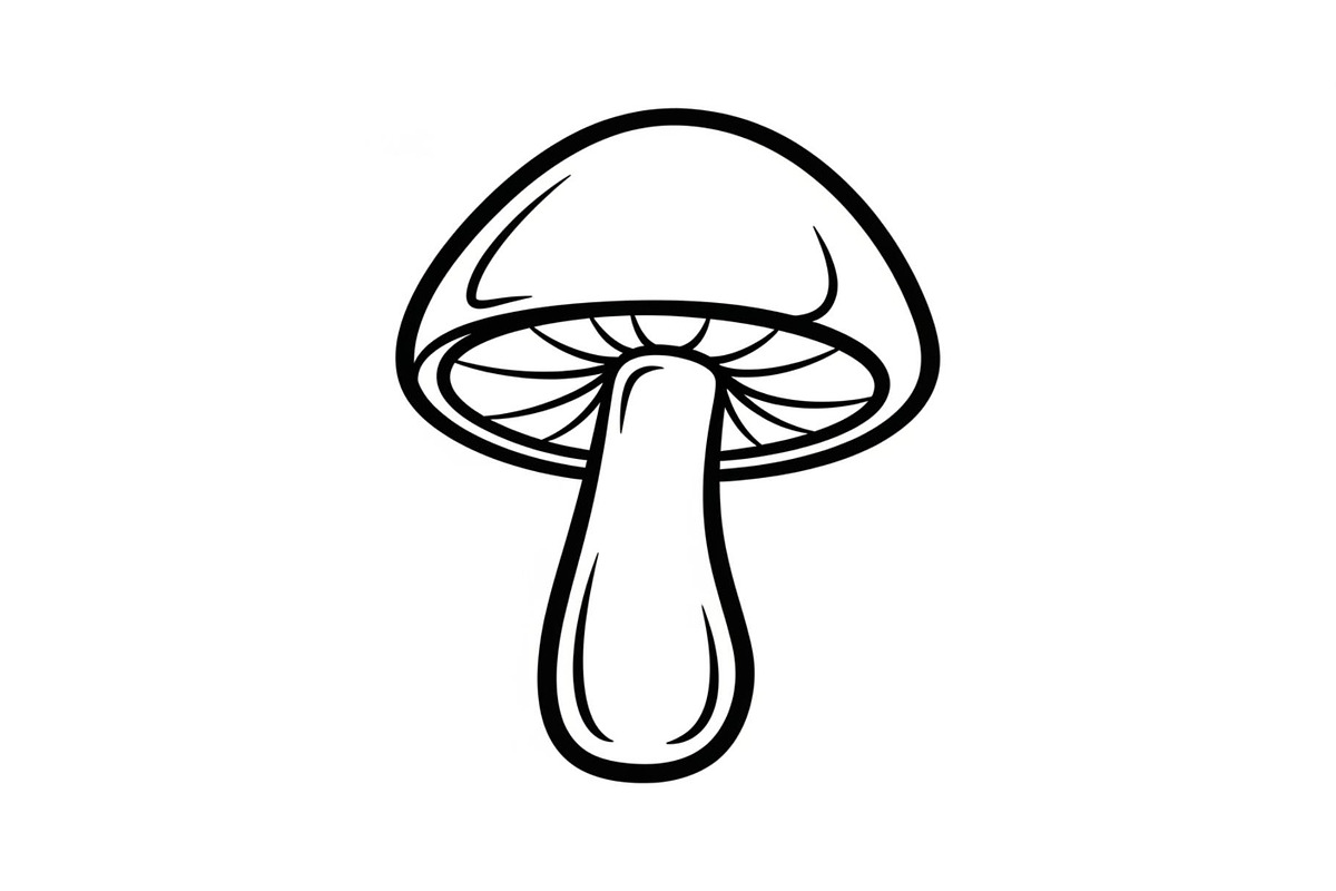 Hand Drawn Mushroom SVG Bundle, an Illustration by jahid234 (Photo 29 of 51)