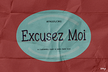 Excusez Moi - A Charming Font Duo