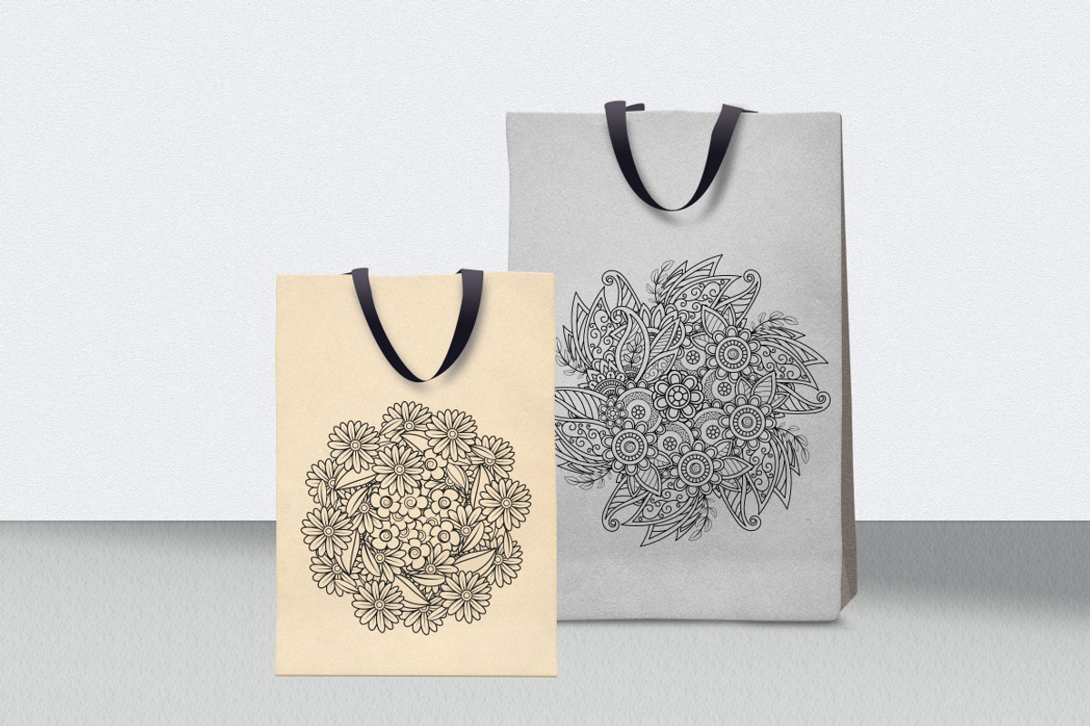 Floral Doodles Collection, a Decorative Illustration by Elinorka (Photo 8 of 9)