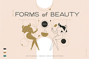 FORMS of BEAUTY Line Art Collection, a Person Illustration by Acierto Studio (Thumbnail 1 of 19)