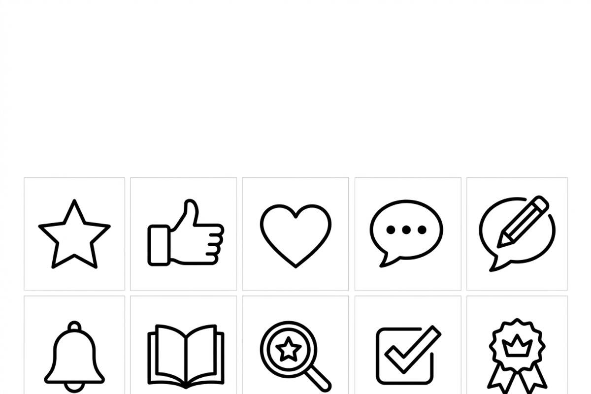 Online Marketplace Seller Icon Set, an Outline Icon by adenpinkstore (Photo 5 of 8)