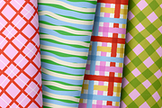 Funky Stripes & Checks Patterns, a Pattern Graphic by Felizabeth Design (Thumbnail 4 of 12)