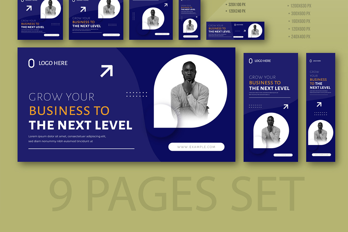 Creative Business Web Banner Design, an UI Kit Template by MightyDesign (Photo 3 of 6)