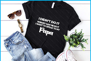 Funny Grandkids Quote Papa SVG PNG, a Graphic by Creativeusart