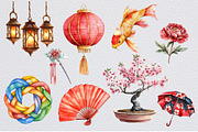 Chinese New Year Clipart, an Illustration by Design Market (Thumbnail 2 of 3)
