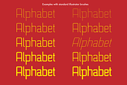 No.5 Vector and OTF, a Sans Serif Font by Fonts by ateliervonau (Thumbnail 4 of 5)