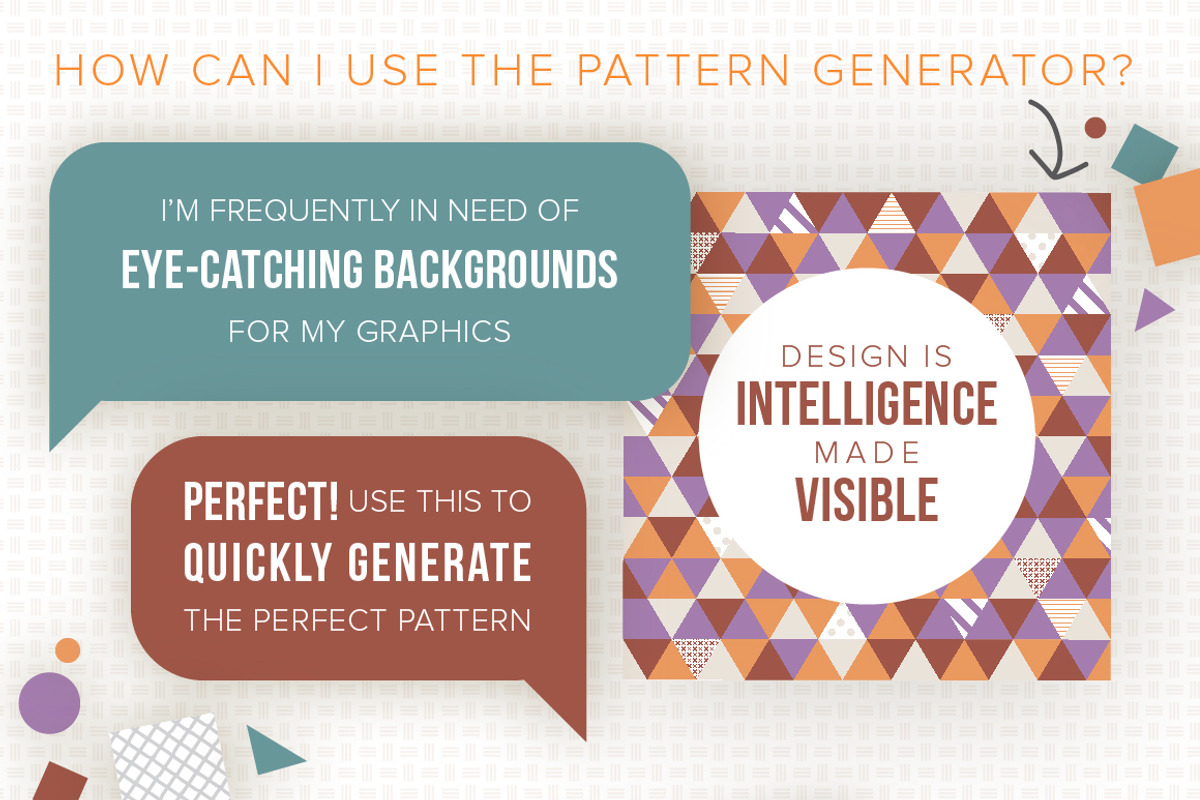 Custom Pattern Generator, a Pattern Graphic by Anugraha Design