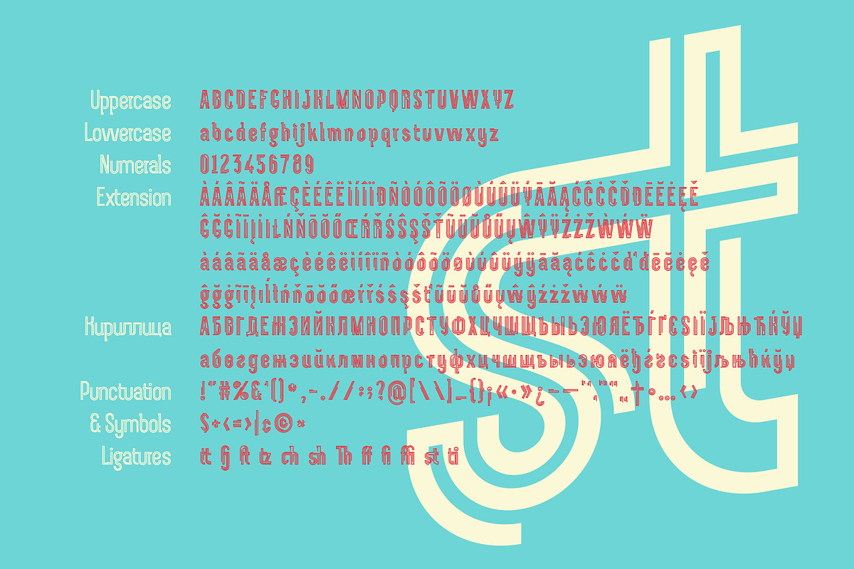Chokana Glitch, a Sans Serif Font by NREY (Photo 2 of 6)