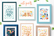 Jungle friends elements & patterns, a Pattern Graphic by Inna Moreva (Thumbnail 5 of 11)