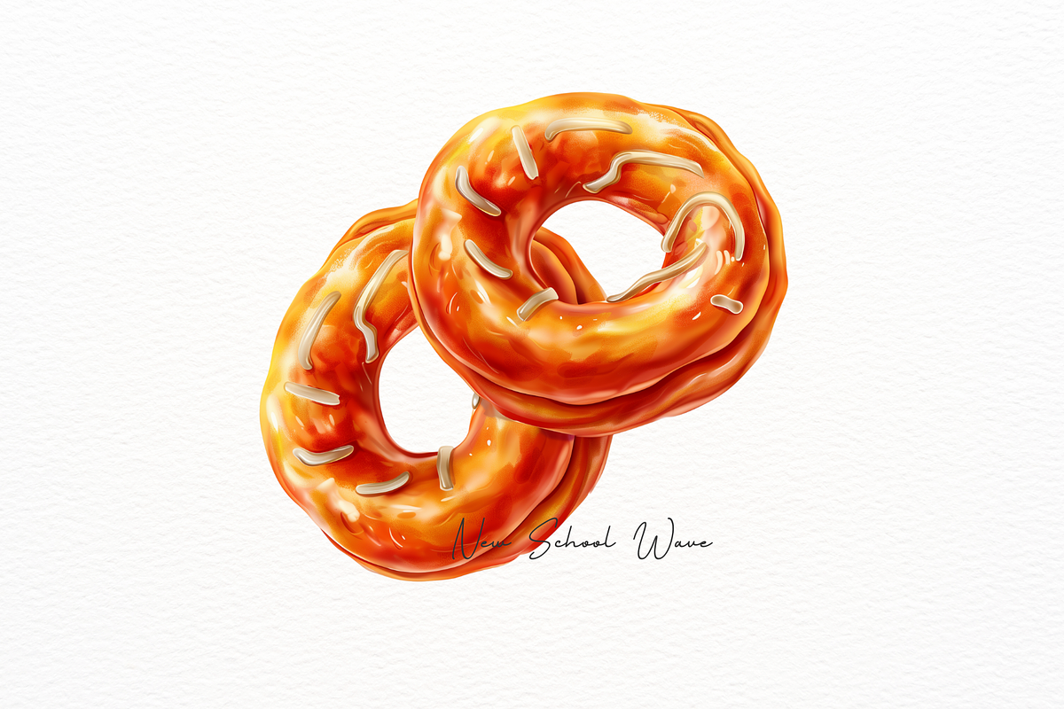Watercolor Hyperrealistic Fast Food, a Food Illustration by New-School-Wave (Photo 4 of 5)