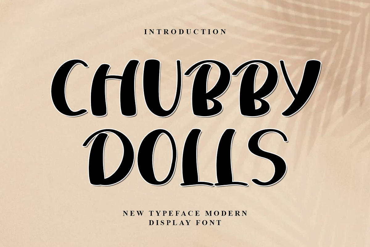 ChubbyDolls, a Script Font by FreshTypeINK (Photo 1 of 8)