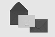 Cards and Envelope Mockup, an Advertising Mockup by graphypix (Thumbnail 3 of 4)