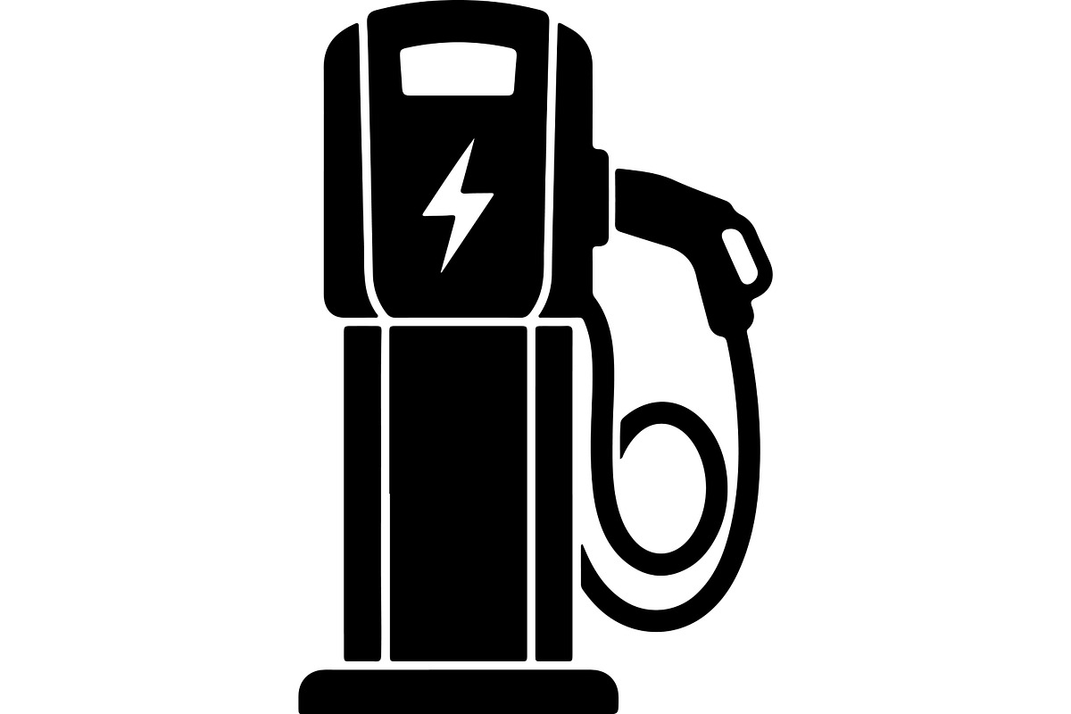 EV Charging Station Icon Bundle, a Technology Illustration by jahid234 (Photo 6 of 13)