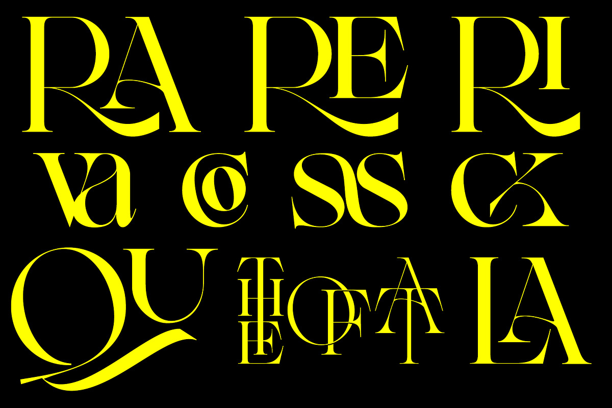 Nympha Luxurious Font, a Font by Lacre Type Foundry (Photo 10 of 22)