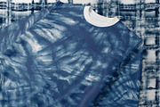 50 Indigo Shibori Tie Dye Textures, a Pattern Graphic by OlgaRom (Thumbnail 10 of 10)