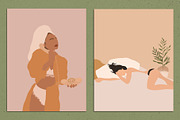 Stay Home Club Abstract Posters, a Decorative Illustration by Miracles Everywhere (Thumbnail 2 of 5)