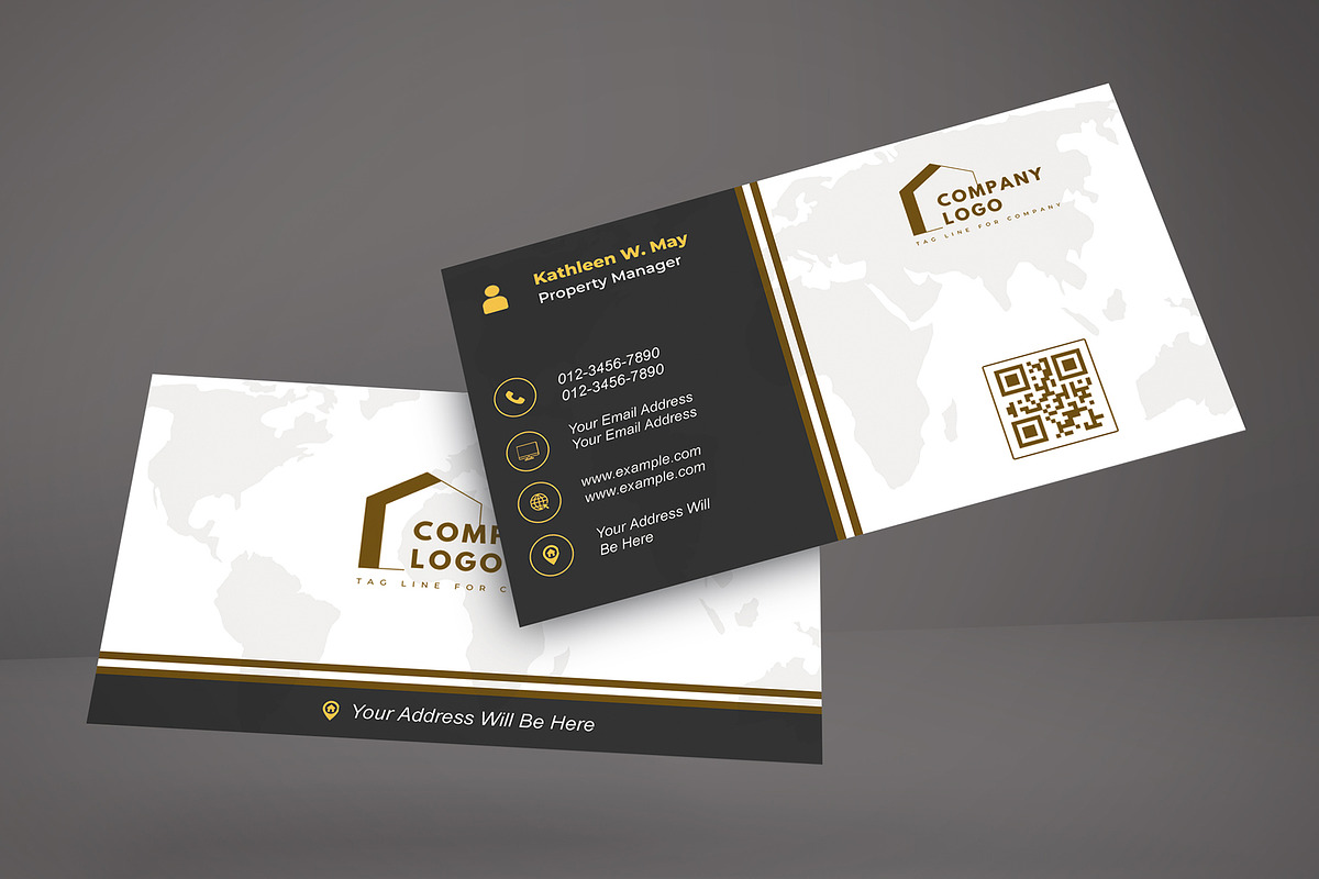 Clean Business Card Template preview 3