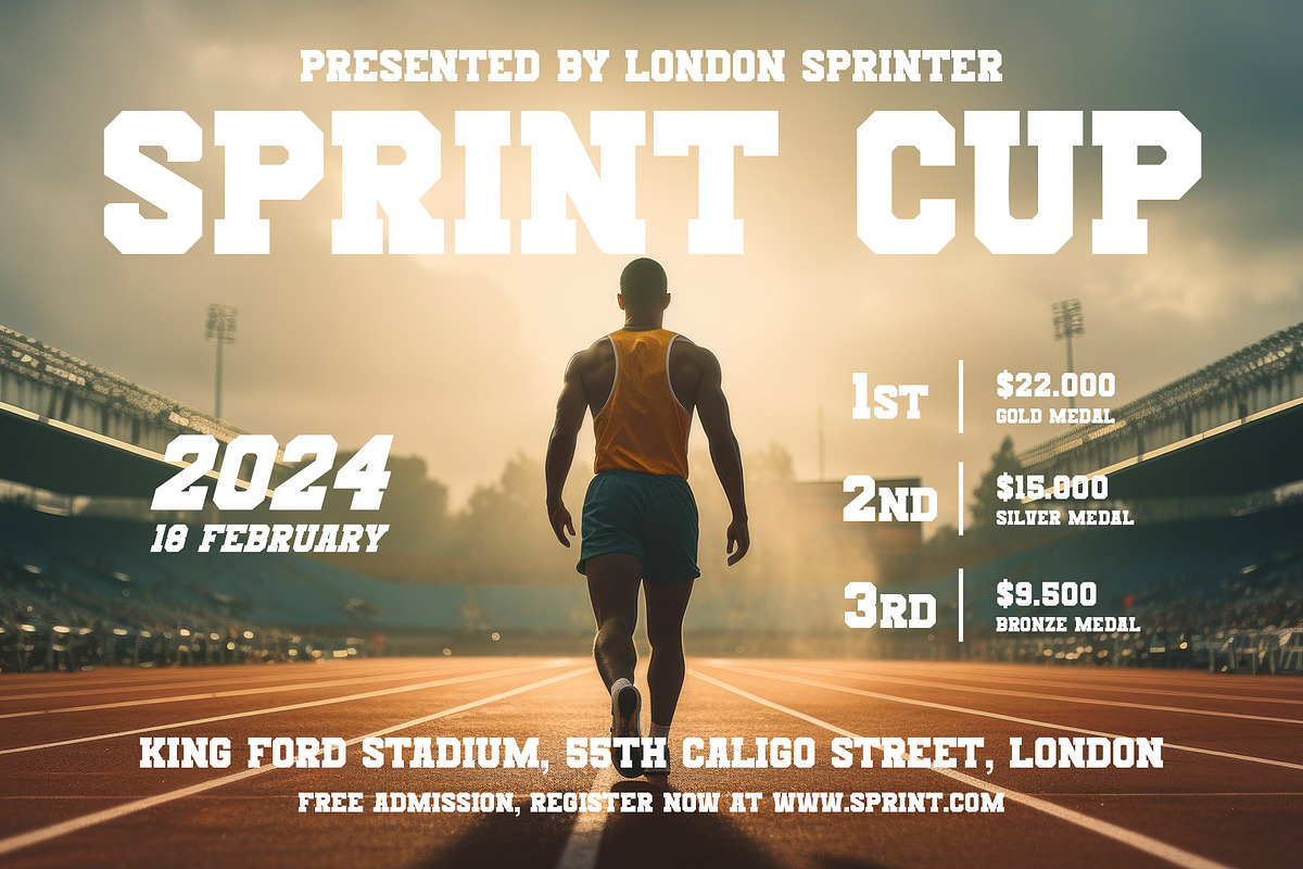 BravoTeam Sporty Font, a Sans Serif Font by RantautypeStudio (Photo 11 of 13)