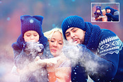 25 Snow Brushes for Photoshop, a Brush Add-On by Uplift Actions (Thumbnail 3 of 7)